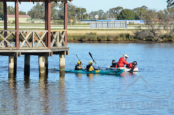 Finish at Bayswater, Swan River