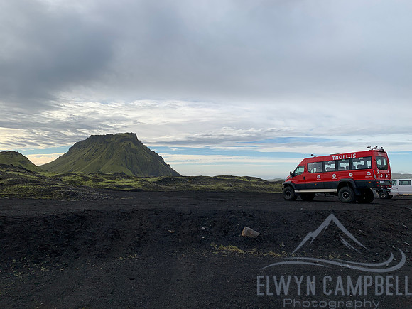 Base of Kötlujökull glacier