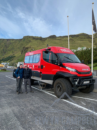 Mega Truck for our tour!