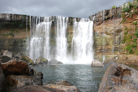 Waterfall, Salto De Laja, Chile