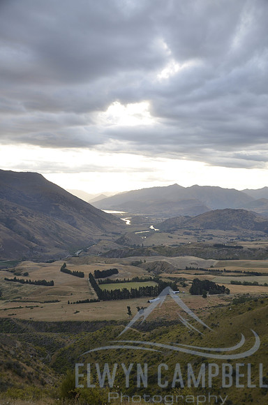 Sunset over Queenstown