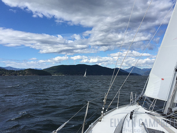 Towards Bowen Island