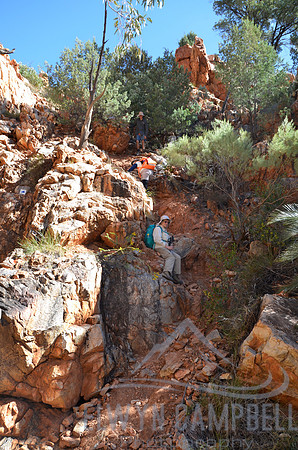 Waterfall scrambling