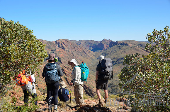 Razorback Ridge, towards Hugh Gorge