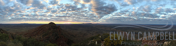 Sunrise from Mount Sonder summit