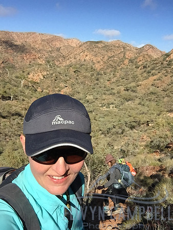 Descending from Tangentyere Junction