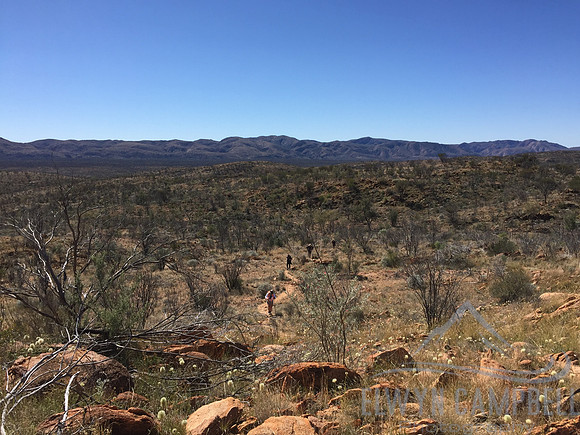 Leaving the Chewings Range