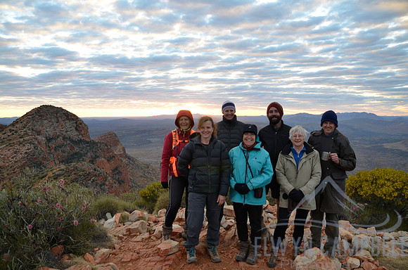 Our group on Mount Sonder