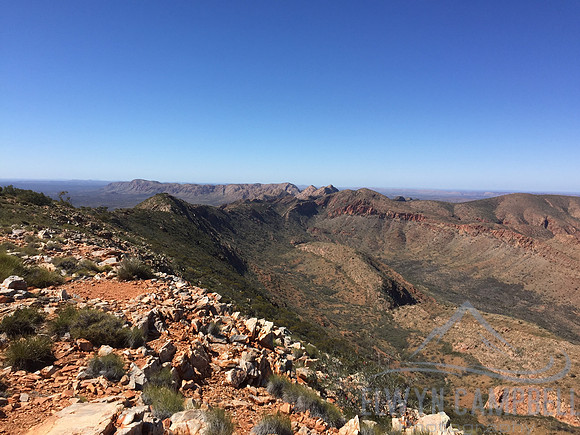 View from Brinkley Bluff summit