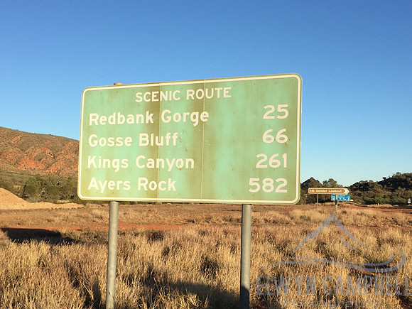 Uluru is a long way away..