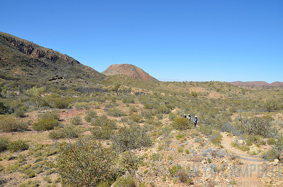 Towards Serpentine Gorge