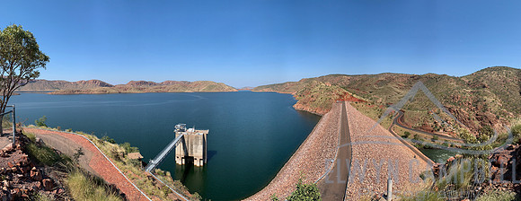 Lake Argyle and the Ord Dam