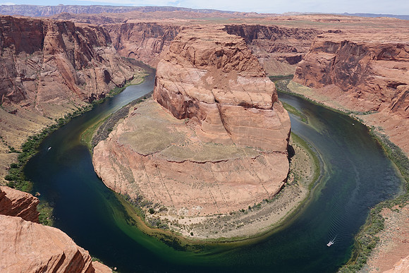 Horseshoe bend on the Colorado River