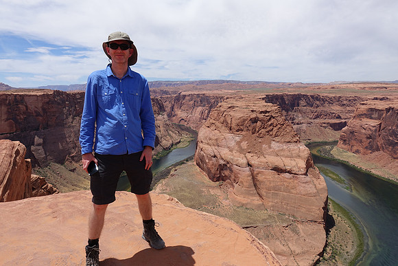 Horseshoe bend on the Colorado River