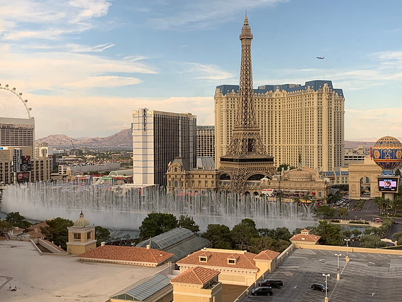 Las Vegas - view from our hotel room