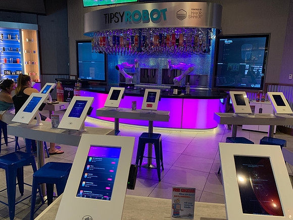 Las Vegas - robot barman