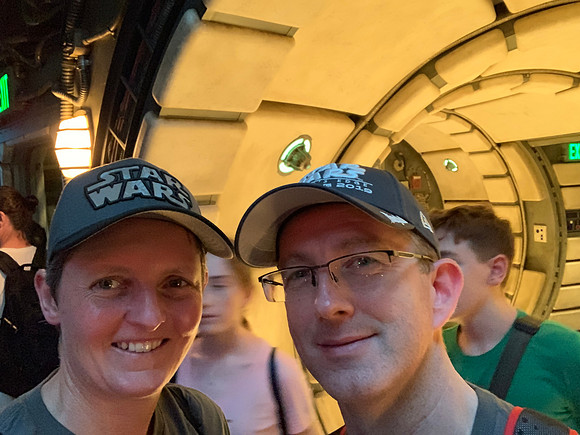 Disneyland - Smuggler's Run ride again