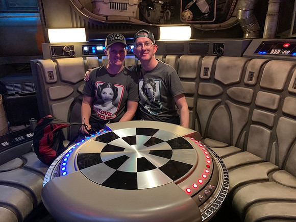 Disneyland - Millennium Falcon again!
