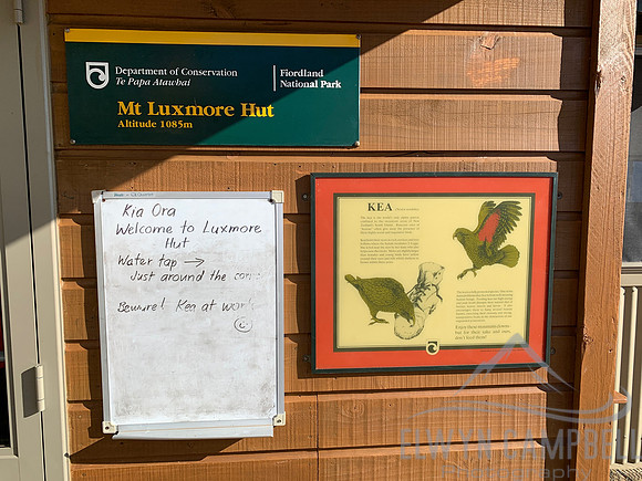 Kepler Track - Luxmore Hut. Beware of Keas!