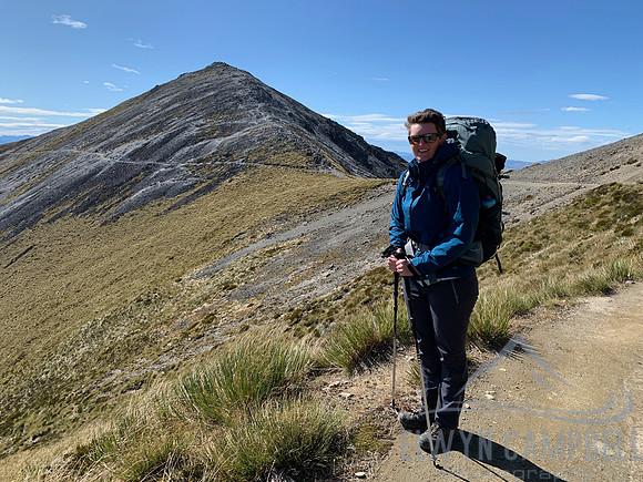 Kepler Track - Mt Luxmore. Very windy!