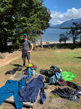 Kepler Track - Moturau Hut. A chance to dry out!