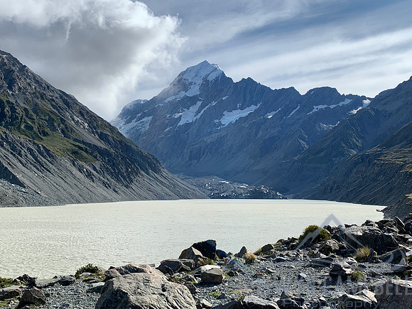 Hooker Lake, this time with fantastic views