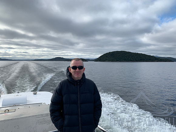 Across Lake Manapouri to Doubtful Sound