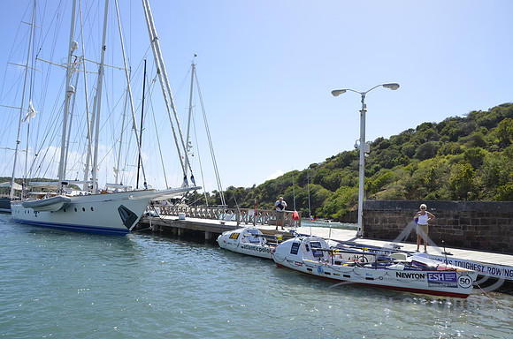 Transatlantic rowers