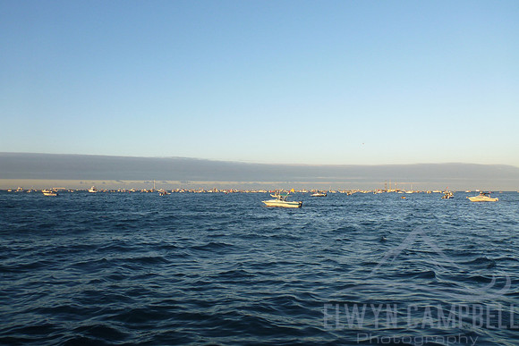 Support boat flotilla