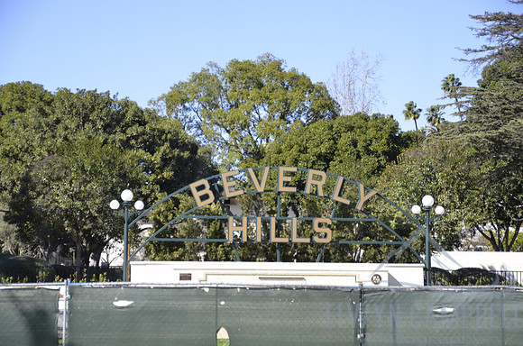 The Beverly Hills sign!